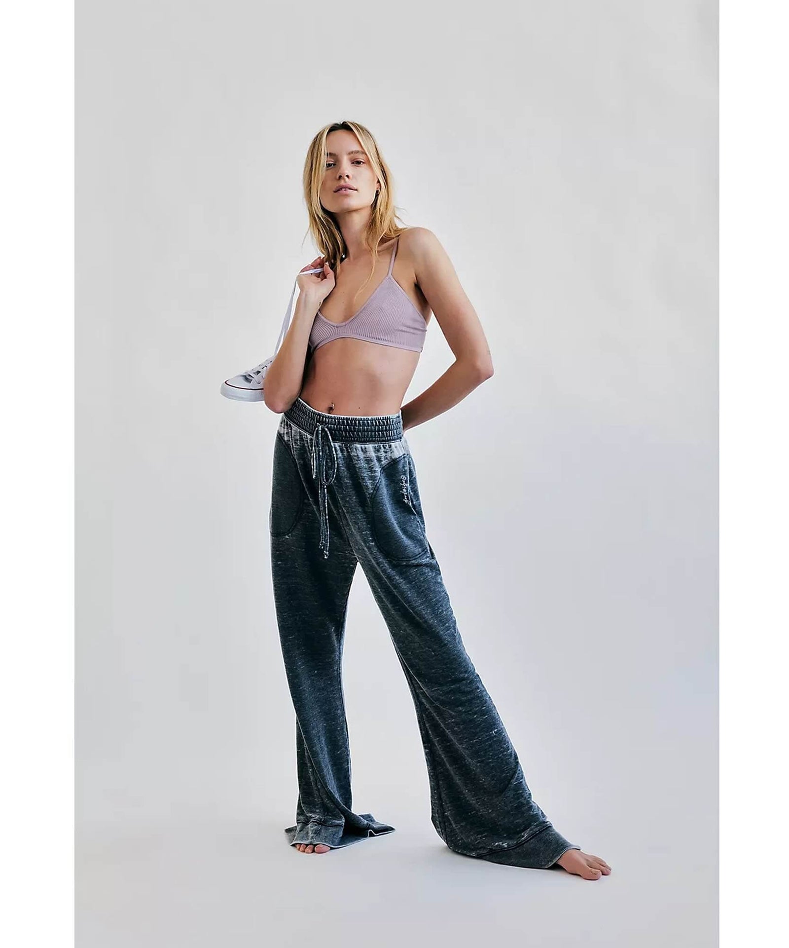 Cozy Cool Lounge Pant Washed Black