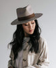 Miller Ivory Pinched Fedora