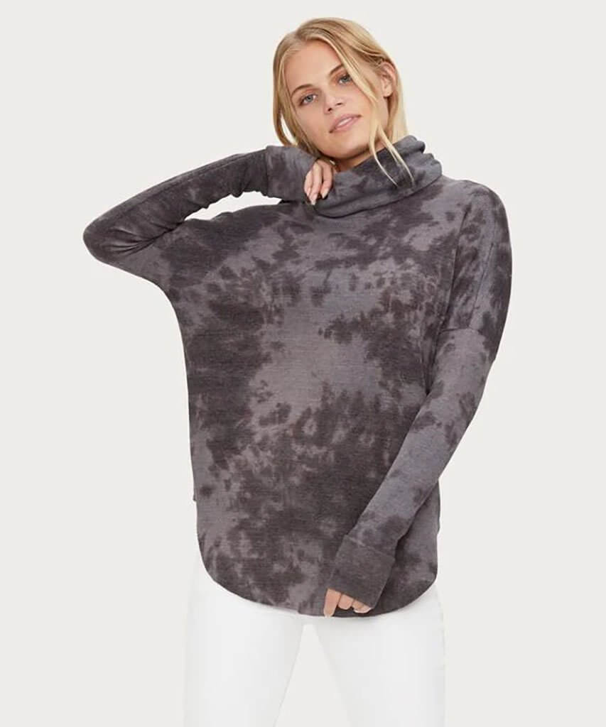 Marcy Tie Die Thermal Tunic Oxide