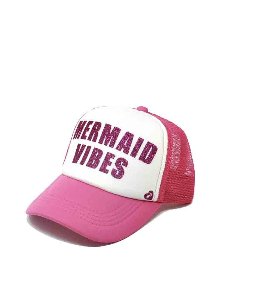 Kids Mermaid Vibes Trucker Hat