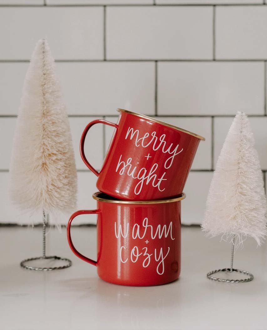 Merry & Bright Campfire Coffee Mug