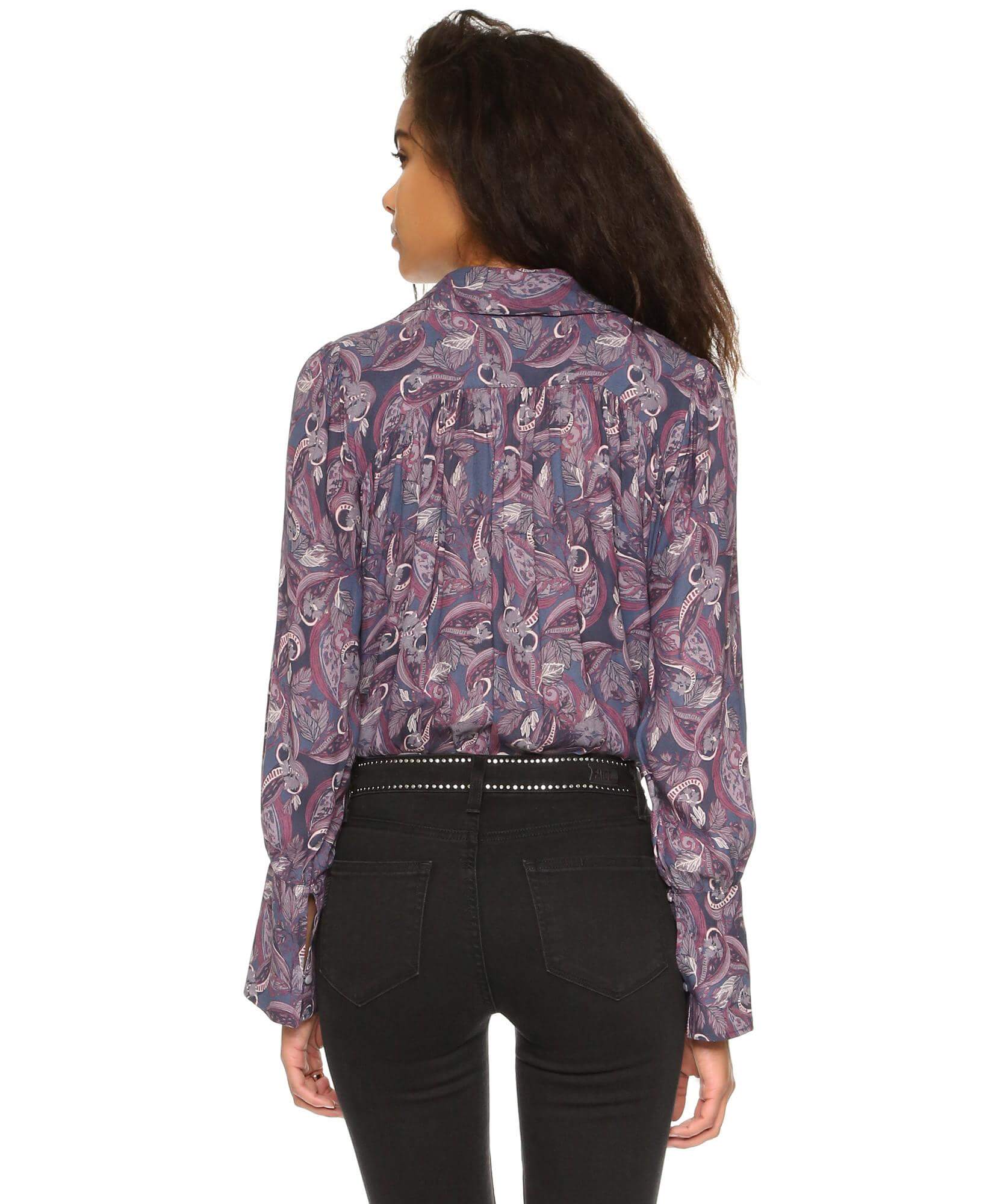 Modern Muse Blouse  Long Sleeve, Free People,- Pink Arrows Boutique