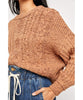 On Your Side Pullover Brown Sugar