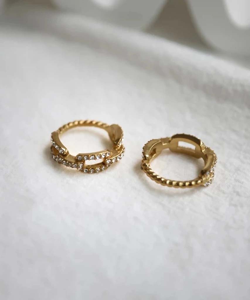 A Simple Favor Gold Band