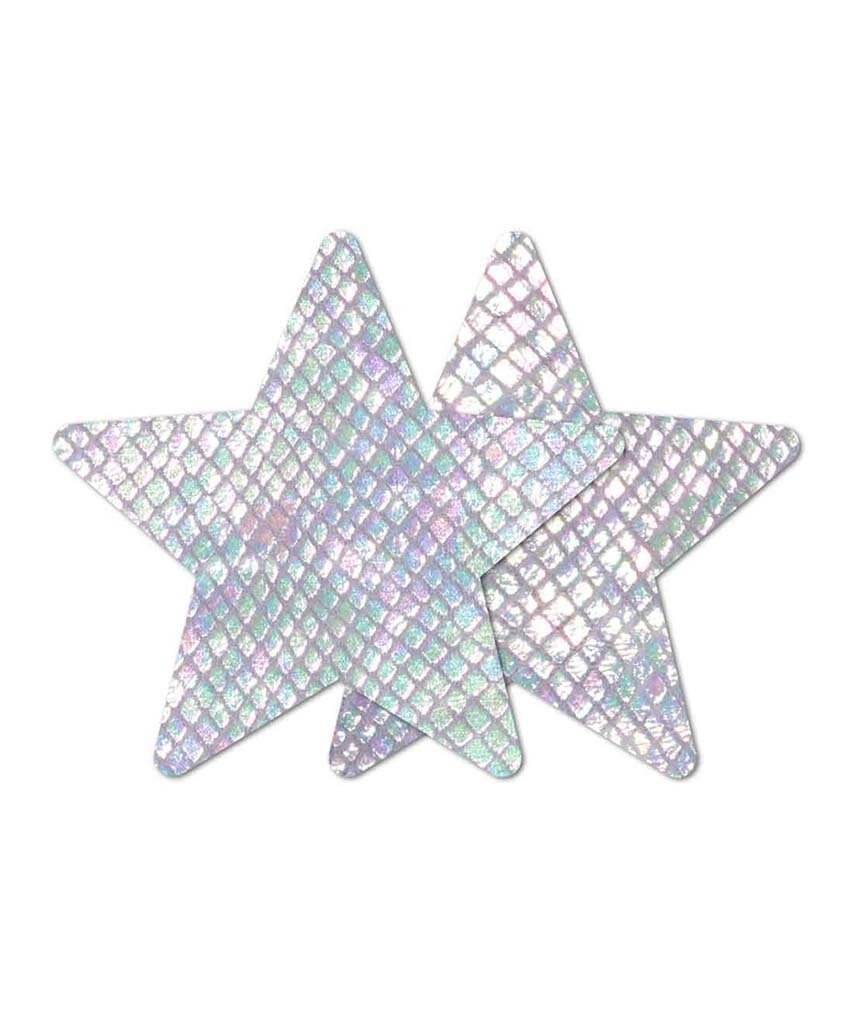 Adhesive Nippies Covers White Snake Star – PINK ARROWS