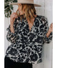 Spring Fever Floral Button Front Blouse