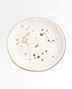 White Gold Speckled Jewelry Dish