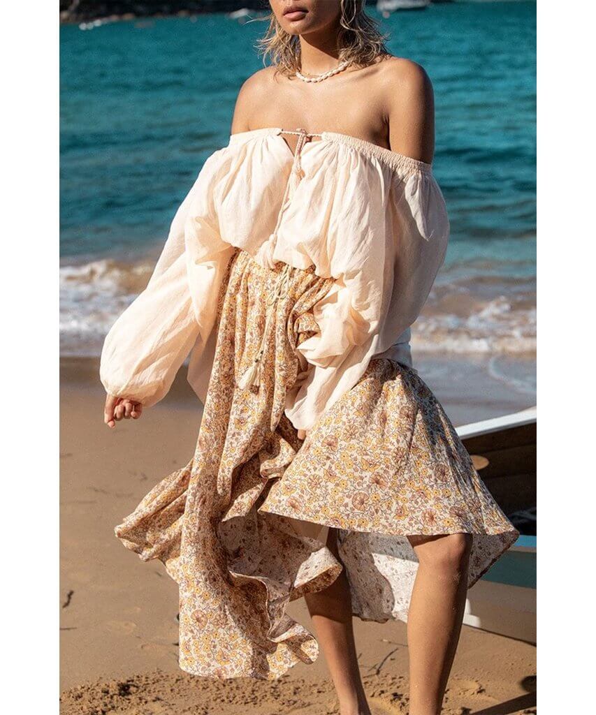 Sundown Kerchief Skirt