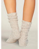 CozyChic® Heathered Women's Socks Stone White