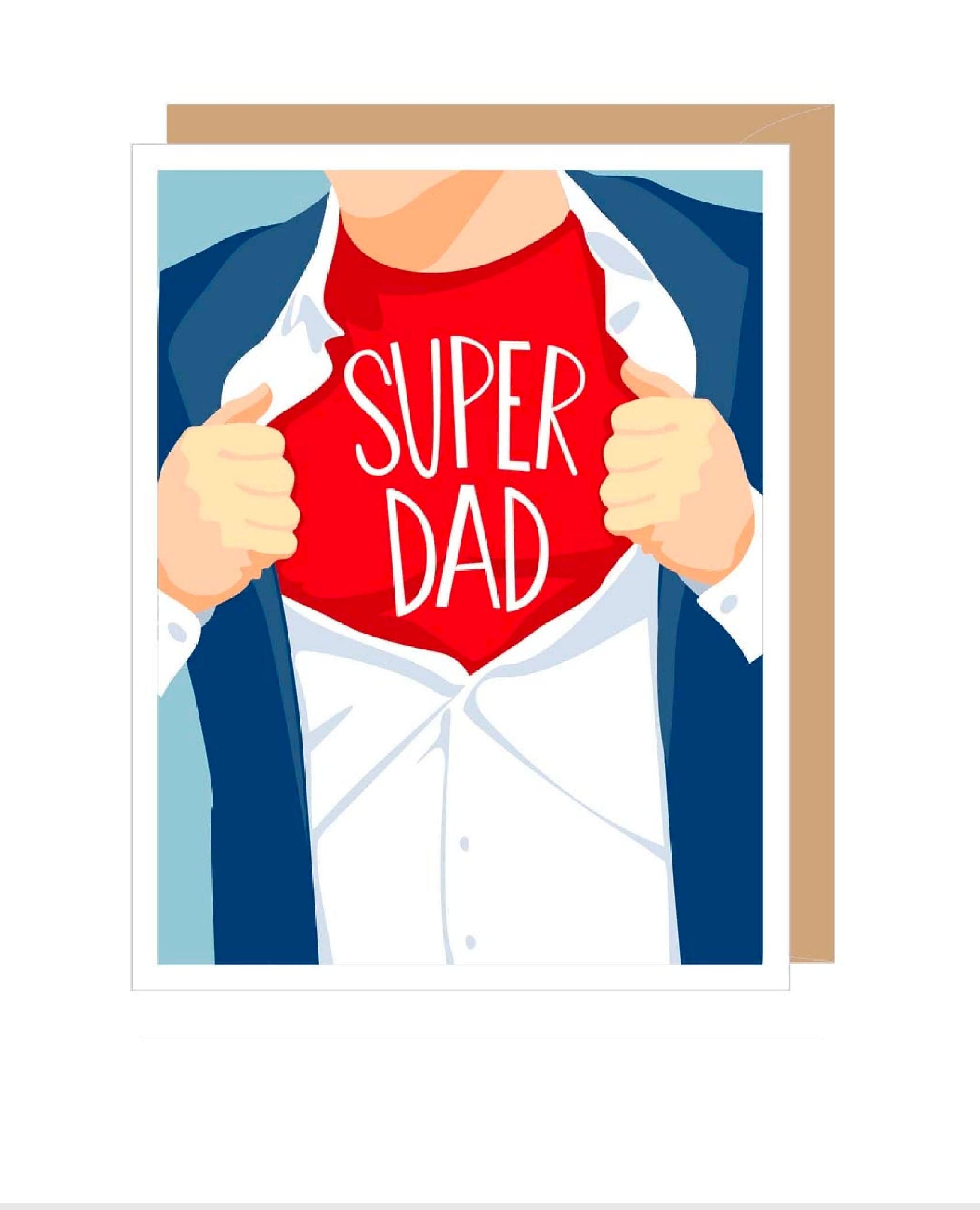 SUPER DAD Father's Day Card