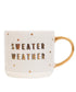 Sweater Weather Tile Coffee Mug