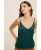Scalloped Cami Teal