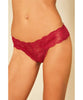 Never Say Never Thong Deep Ruby