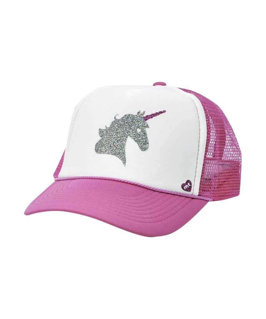 Kids Unicorn Trucker Hat
