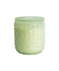 Mint Faceted Jar Volcano Candle Jumbo 30 oz