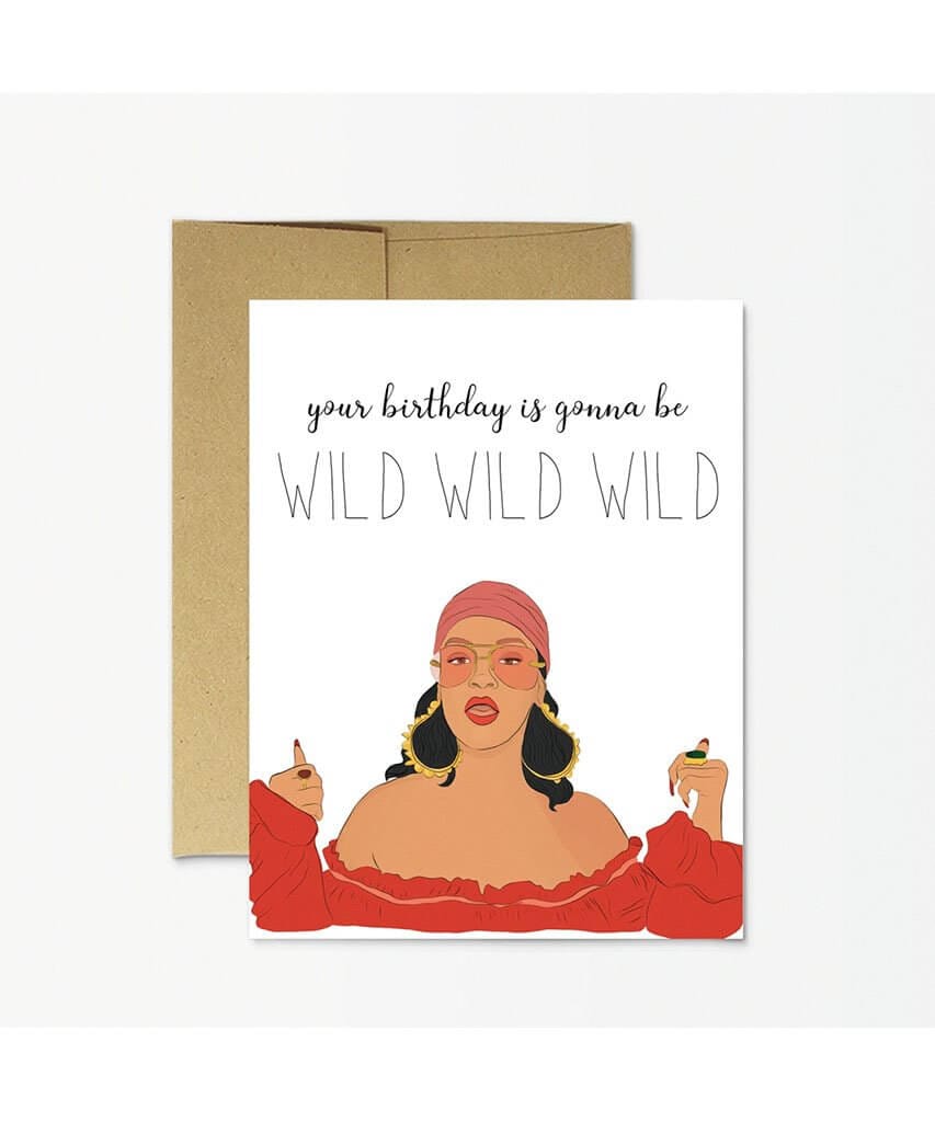 Wild Wild Birthday Card