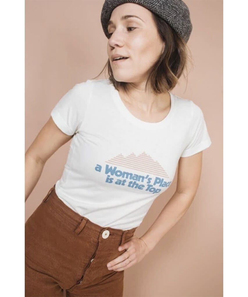 A Woman's Place Is On Top Tee