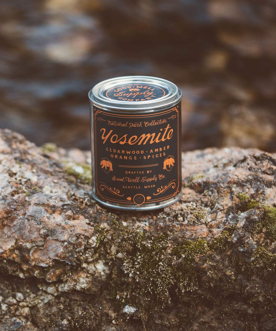 Yosemite Candle - Cedarwood, Amber, Orange & Spice