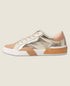 Zina Plush Sneakers Gold Leather