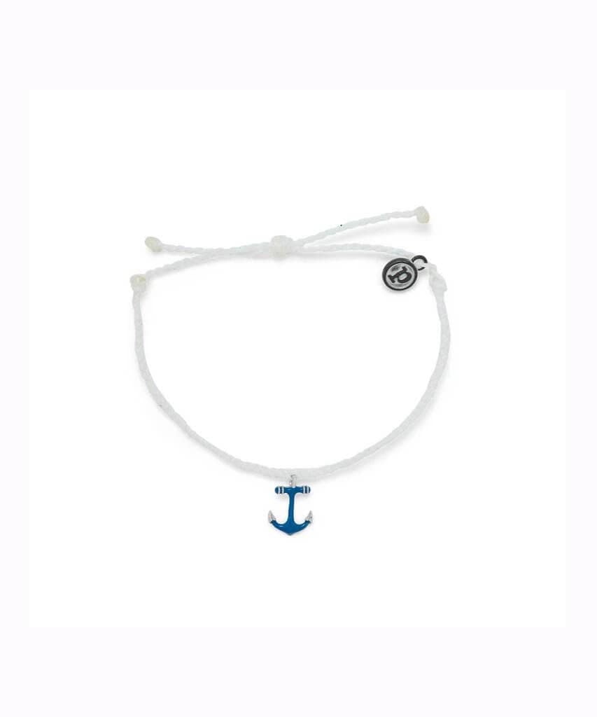 Anchors Away Bracelet White