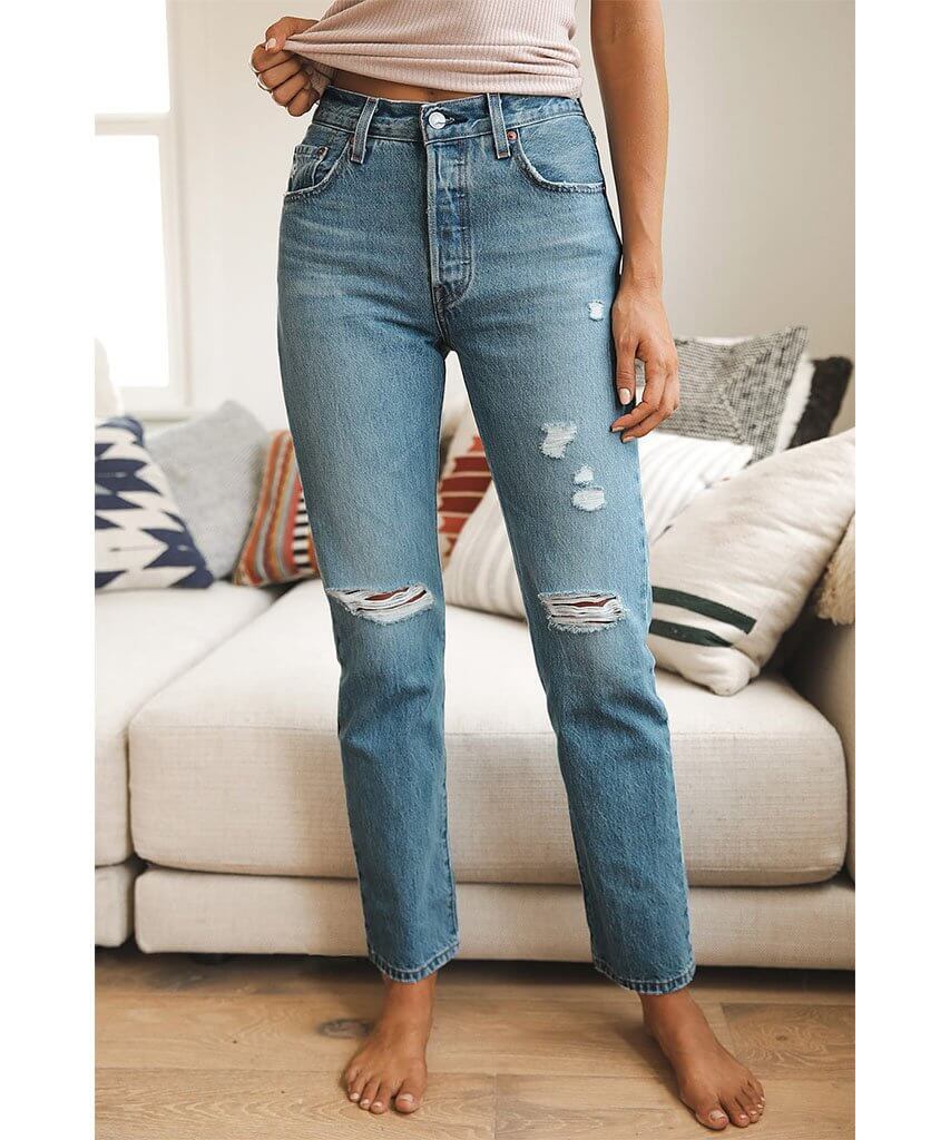 501® Straight Leg Distressed Jeans Oxnard Athens Crown