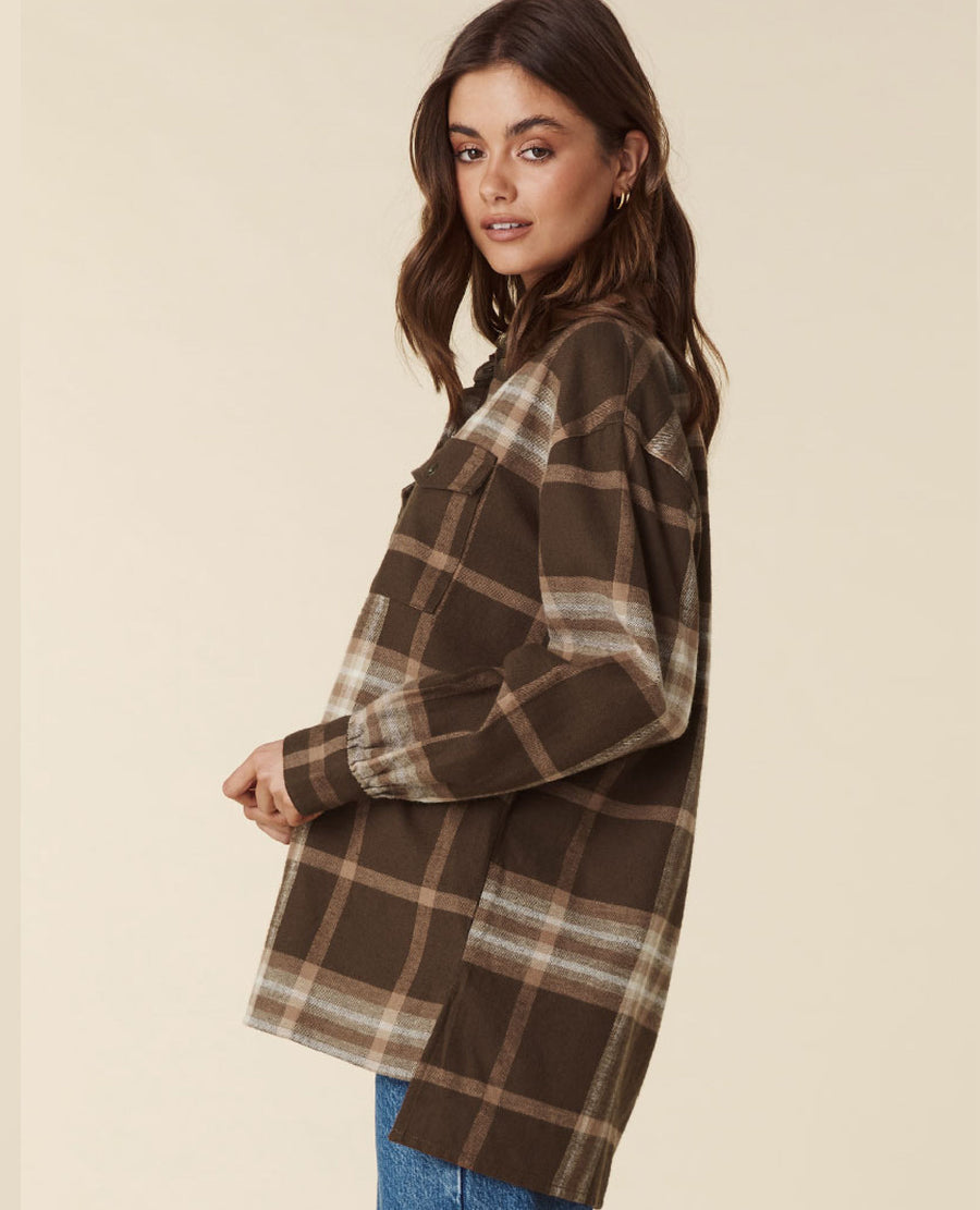 Basecamp Flannel Chocolate