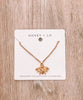Small Gold Bee Necklace