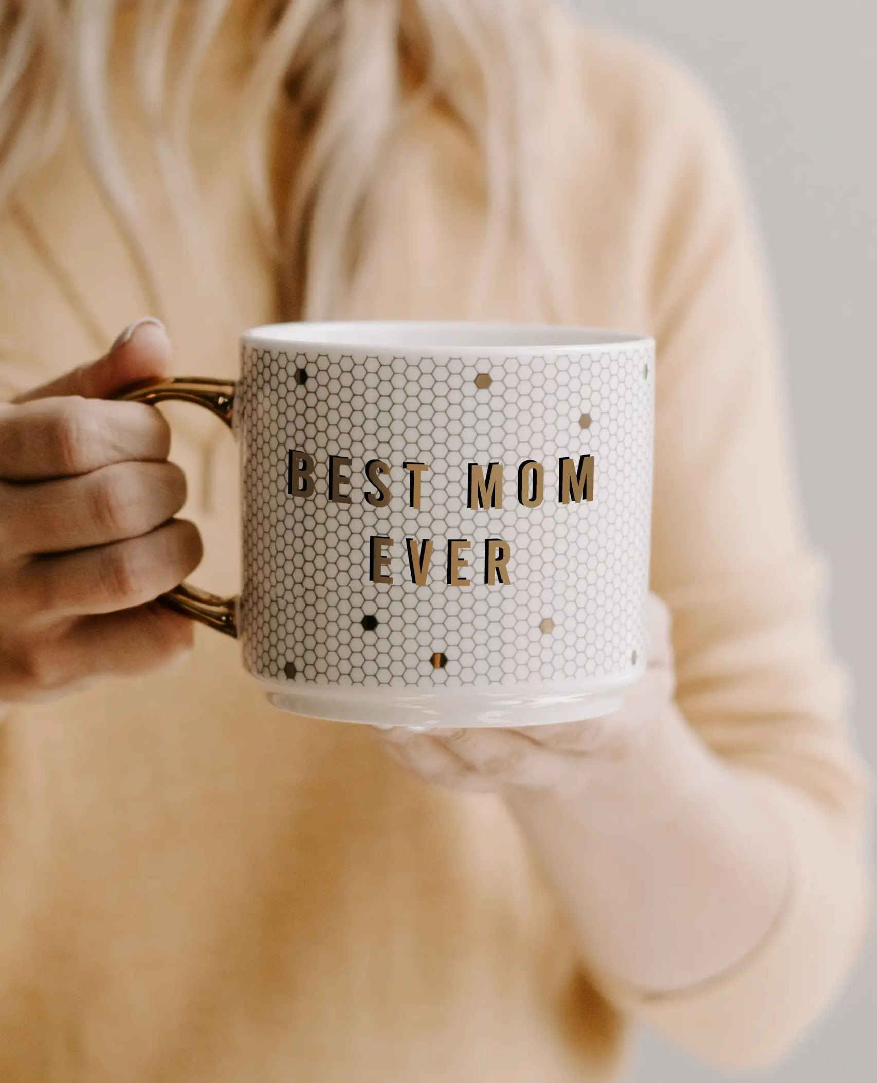 Best Mom Ever Tile Coffee Mug