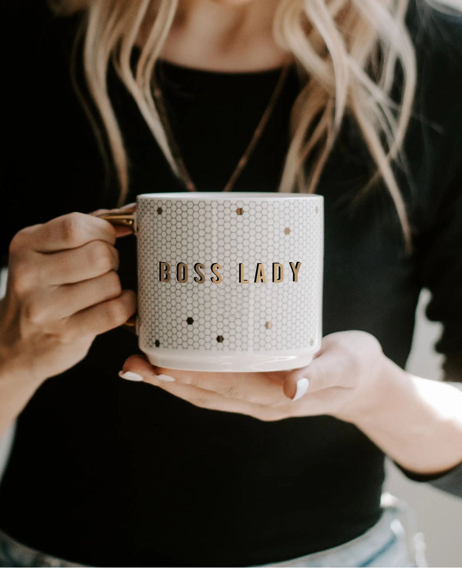 Boss Lady Tile Coffee Mug