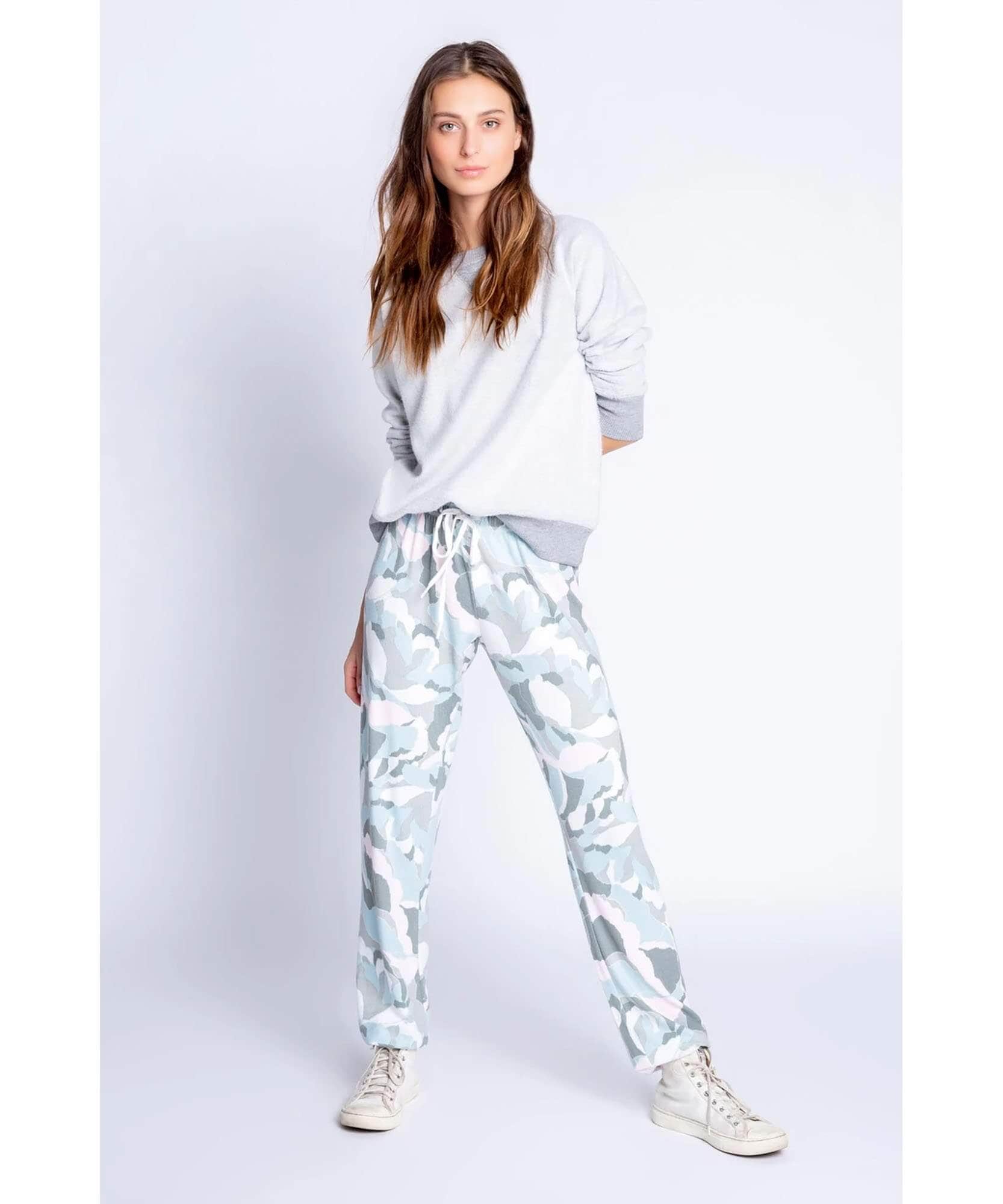 Camo Bloom Banded Pant