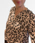 Kacey Cheetah Blush Blouse