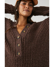Whistle Thermal Henley Brownstone Combo