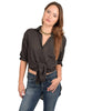 That's A Wrap Top  Button Down, Free People,- Pink Arrows Boutique