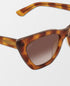 Camila Andes Tortoise Brown Gradient Polarized Sunglasses