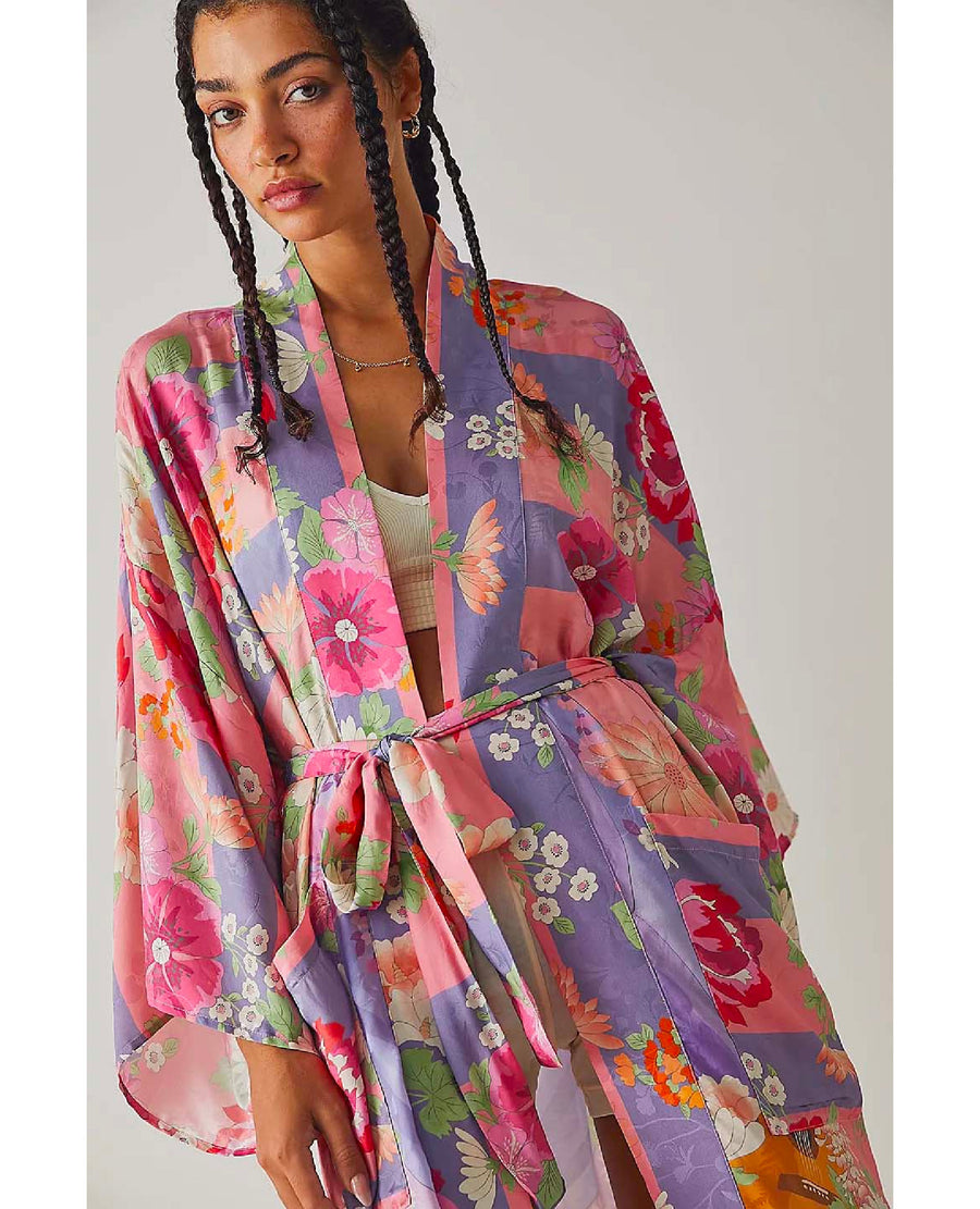 Carrie Robe Pink