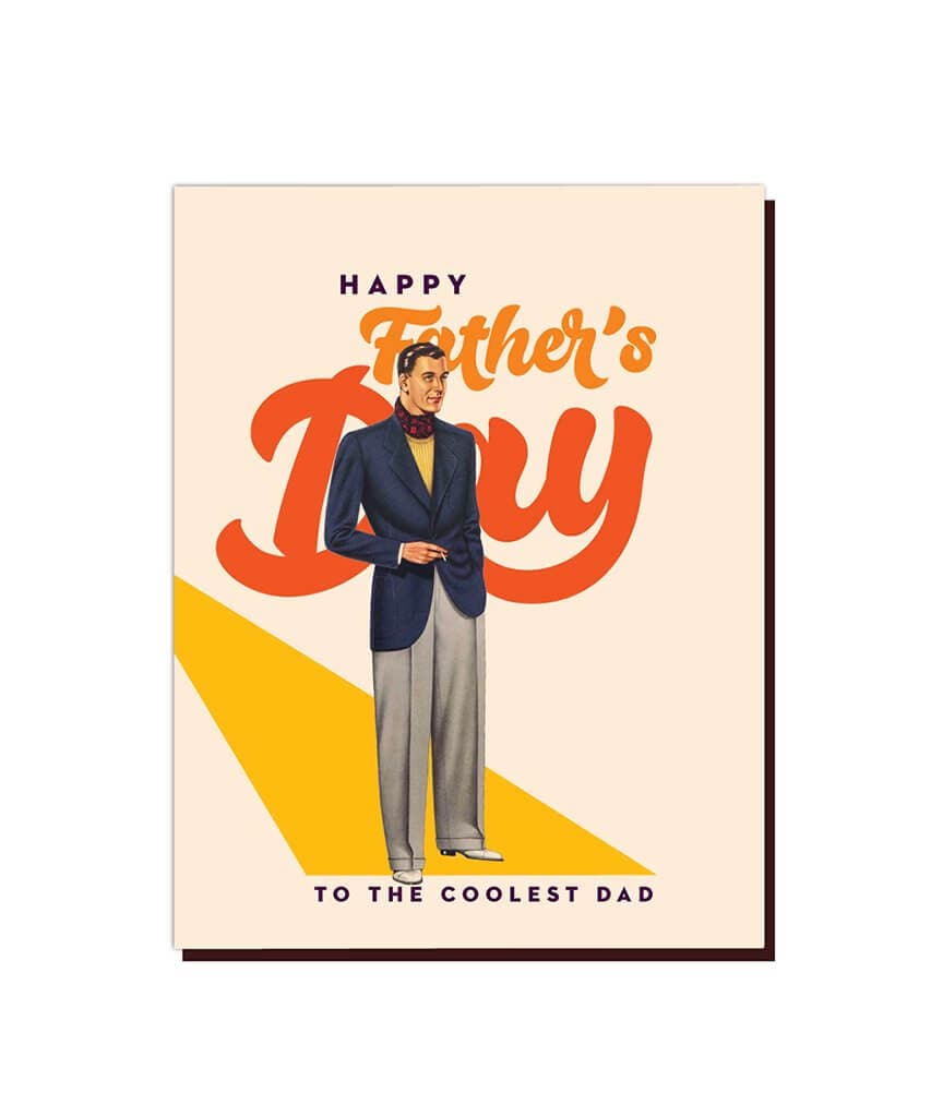 'Happy Father's Day Cool Dad' Card