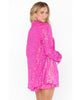 Dance Pink Sequin Blazer
