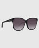 Gia Matte Black Grey Sunglasses