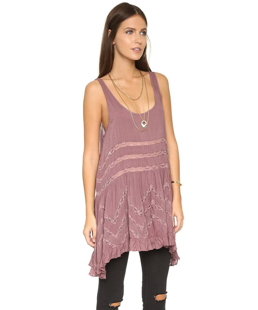 Fawn Trapeze Lace  Dresses, Free People,- Pink Arrows Boutique