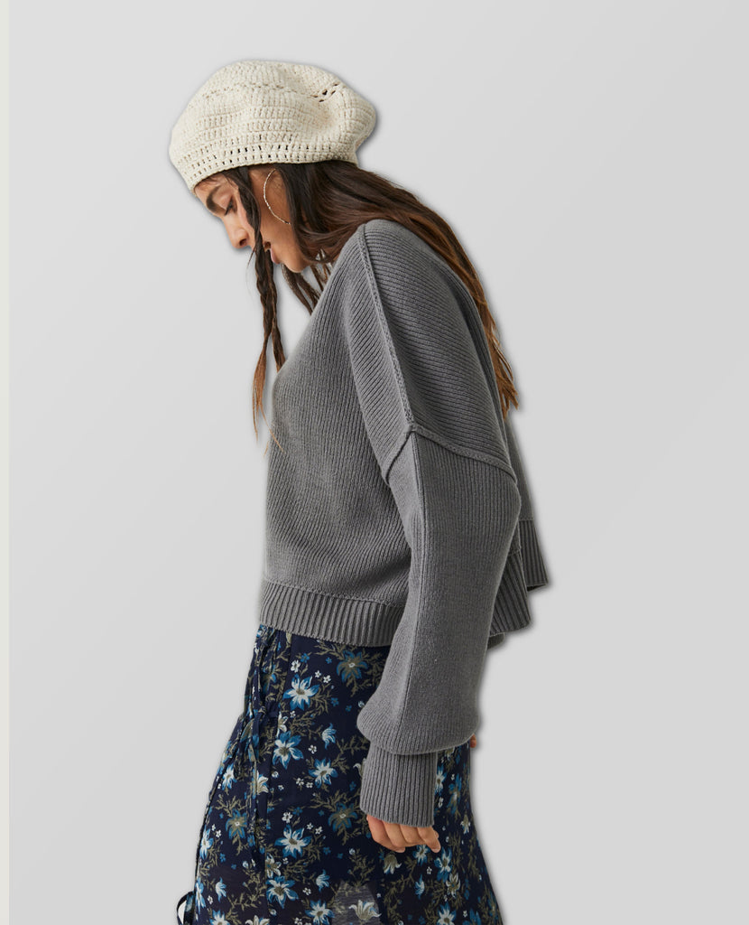 Easy Street Cropped Pullover Lead