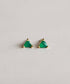 Green Onyx Mineral Point Healing Earrings