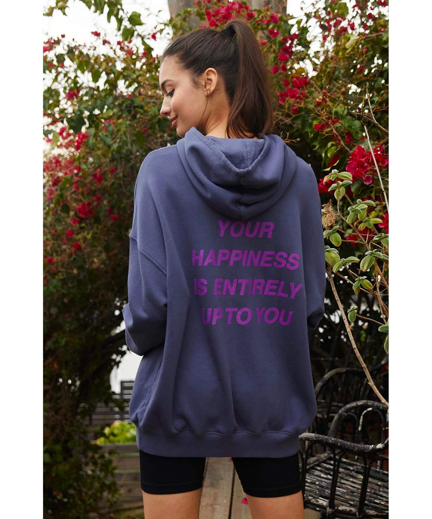 Your Happiness Is Entirely Up To You Hoodie Night