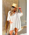 Smooth Sailing Button Up Tunic Ivory
