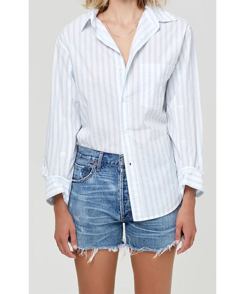 Kayla Shirt Sea Stripe