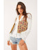 Kenzie Quilted Vest Sand Combo