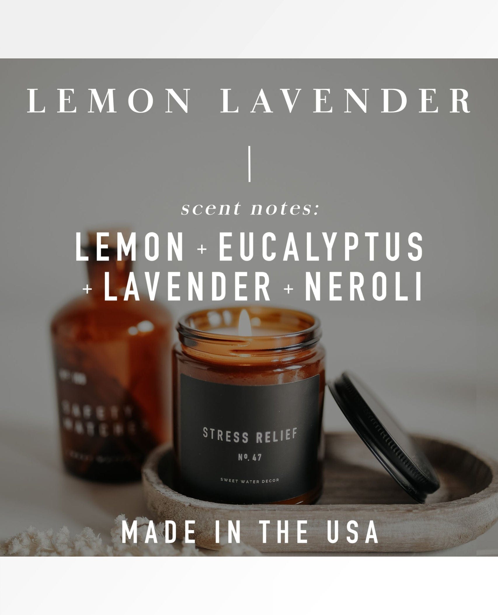 Lemon Lavender Soy Candle