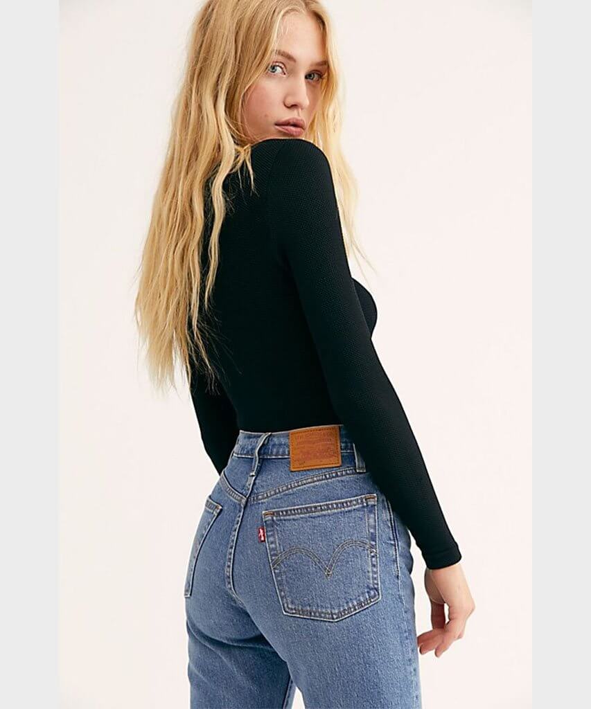 Wedgie High Waisted Jean Charleston Moves