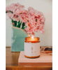 Rose Quartz Crystal Candle Love