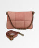 Tina Quilted Shoulder Crossbody Pink
