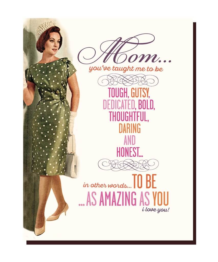 Mom Amazing Card